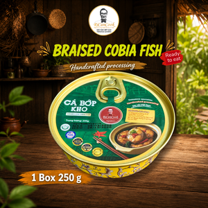 Pescado Cobia Caramelizado Vietnamita Ca Bop Kho 250g, Mariscos Enlatados, Certificado HACCP ISO 22000, Elaborado Artesanalmente, Listo para Comer - Product Image 6