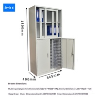 Zhengdong Nouveau classeur multifonctionnel A4 avec tiroir et serrure pour l'efficacité au bureau, stockage d'archives et de données