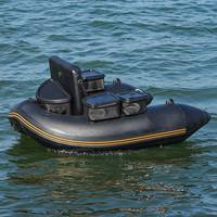 Bateau pneumatique de haute qualité en PVC BLUE BAY, bateau en aluminium, bateau pneumatique à rames personnalisé, RIB en aluminium gonflable