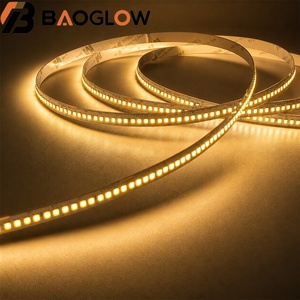 Tira de LED Flexible para Interiores, 14W/M, 8mm, 18/70, Circuito de Cobre, Ra85, 3000K, 4000K, 6500K, SMD2035, 280LED/M, para TV, Armario, Sala de Estar - Product Image 1