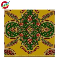 100% Katun Organik 6 Yard Dijamin Asli Batik Holland Ankara Kain Kaos & Organza Tenun Stok Tersedia