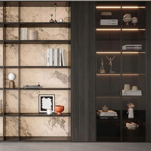 Libreria modulare personalizzabile moderna del tubo rotondo per l'home Office <span class=keywords><strong>Italy</strong></span> Design salotto mobili - Product Image 4