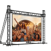 Pantalla LED de Alquiler para Exteriores P2.97, Video Wall de Alta Definición sin Costuras para Ferias Comerciales, Iglesias, Conferencias y Estudios
