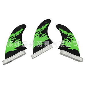 Aletas de Surf UPSURF G5 de Fibra de Carbono con Diseño de Panal de Abeja, Doble Tabla, Talla M - Product Image 1