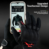 Gants de cyclisme respirants unisexes pour l'été, gants de protection en polyester pour la sécurité à moto, pour la course hors route, les VTT