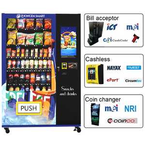 Siêu Mạnh Mẽ Công Suất Lớn 22Inch Màn Hình Cảm Ứng Lạnh Máy Bán Hàng Tự Động Cho Thực Phẩm Và Đồ Uống Máy Bán Hàng Tự Động <span class=keywords><strong>2025</strong></span> - Product Image 4