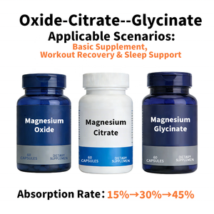 Oxido de Magnesio de Bajo Costo, Actualización a Glicinato de Magnesio/Magnesio Complejo, Calidad Estable para Clientes de Crecimiento de Marca - Product Image 2