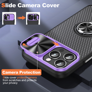 Coque de téléphone COSYU avec protection coulissante pour objectif, support magnétique pour <span class=keywords><strong>14</strong></span>/13/12/11/<span class=keywords><strong>Pro</strong></span> Max, TPU+PC antichoc, 8 couleurs, haute qualité - Product Image 5
