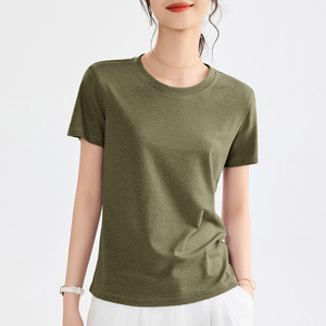 Nuovi arrivi <span class=keywords><strong>t</strong></span>-<span class=keywords><strong>shirt</strong></span> girocollo di <span class=keywords><strong>lino</strong></span> in tessuto di <span class=keywords><strong>lino</strong></span> girocollo di alta qualità sport Yoga traspirante tinta unita <span class=keywords><strong>t</strong></span>-<span class=keywords><strong>shirt</strong></span> da <span class=keywords><strong>donna</strong></span> - Product Image 6