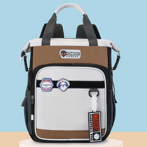 British Fashion Double Shoulder Tutor <b>Bag</b> Crossbody Art Handbag for Primary/Junior High School Students Unisex Breathable - Product Image 3