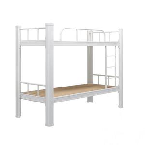 Cama litera doble de alta resistencia con estructura de hierro engrosada, multicapa, fácil de instalar para dormitorios escolares y construcción. - Product Image 2