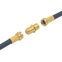 Connecteur mâle Mini Din 4.3-10 droit pour câble super flexible 1/2, connecteur mâle 4.3/10