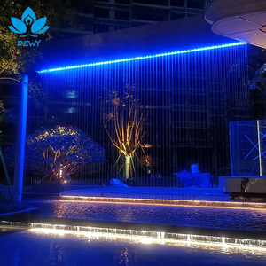 <span class=keywords><strong>Fontana</strong></span> a Cascata <span class=keywords><strong>da</strong></span> Parete per Esterni, Grande, Moderna, Personalizzata, con Scultura Artigianale, Effetto Rugiada - Product Image 1