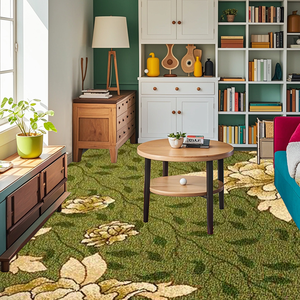 Alfombra Kaili Axminster Glorious Luxurious, Alfombra <span class=keywords><strong>de</strong></span> Lana Personalizada, Ignífuga, Impermeable, Resistente a las Manchas, Apta para Mascotas, para <span class=keywords><strong>Catedral</strong></span>, Hotel, Oración - Product Image 3