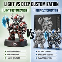 Figura de Acción Personalizada de PVC, Juguete Coleccionable de Vinilo, Figura de Anime en 3D, Modelo Articulado Móvil