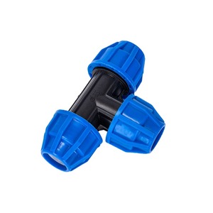 Chất lượng cao tùy chỉnh HDPE phụ kiện đường ống cho hệ thống thủy lợi ổ cắm Poly ống kết nối nén phụ kiện HDPE - Product Image 3