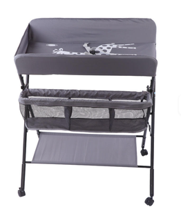 <span class=keywords><strong>Table</strong></span> à <span class=keywords><strong>langer</strong></span> en bambou pliable de haute qualité pour bébés Vente chaude <span class=keywords><strong>Baignoire</strong></span> Bouclier de confidentialité Tiroirs pour 0-12 mois - Product Image 1