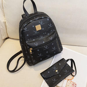 Venta al por Mayor Directa de Fábrica, Conjunto de Dos Piezas, Bolso de Mujer con Estampado Clásico, Bolso de Moda, Mochila - Product Image 5