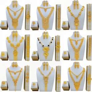 Parure de bijoux africains et indiens pour mariée, style floral, pour mariage, inspirée des Émirats arabes unis - Product Image 5