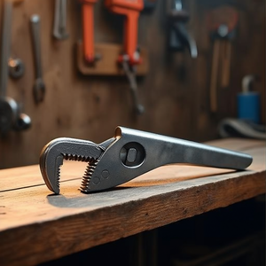 Llave de tubo ajustable con rodillos y mordazas de 90 grados, herramienta cortadora de tubos para reparación de plomería - Product Image 3