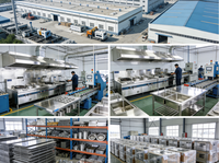 Autres fournitures hôtelières et de restauration, matériel de cuisine commerciale, table de travail en acier inoxydable, armoires de rangement de cuisine autoportantes