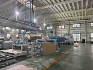 Máy ép nóng phủ <span class=keywords><strong>melamine</strong></span> tự động, chu kỳ ngắn, một lớp, dùng cho ván <span class=keywords><strong>MDF</strong></span>/ván dăm, sản xuất ván ép nội thất - Product Image 4