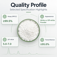 Poudre d'Alpha Arbutine 99% Pureté Qualité Cosmétique Matière Première Éclaircissante Vente en Gros pour Sérum Crème Lotion