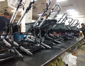 Purorigin Landau et <span class=keywords><strong>poussette</strong></span> légers pliants automatiques ultra compacts en aluminium Vente directe d'usine pour bébé - Product Image 6