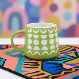 <b>Large</b> Creative Matte Classic Porcelain Latte Cup Milk Mug Custom Silk Screen Dishwasher & Microwave <b>Safe</b> Gift Customizable - Product Image 3