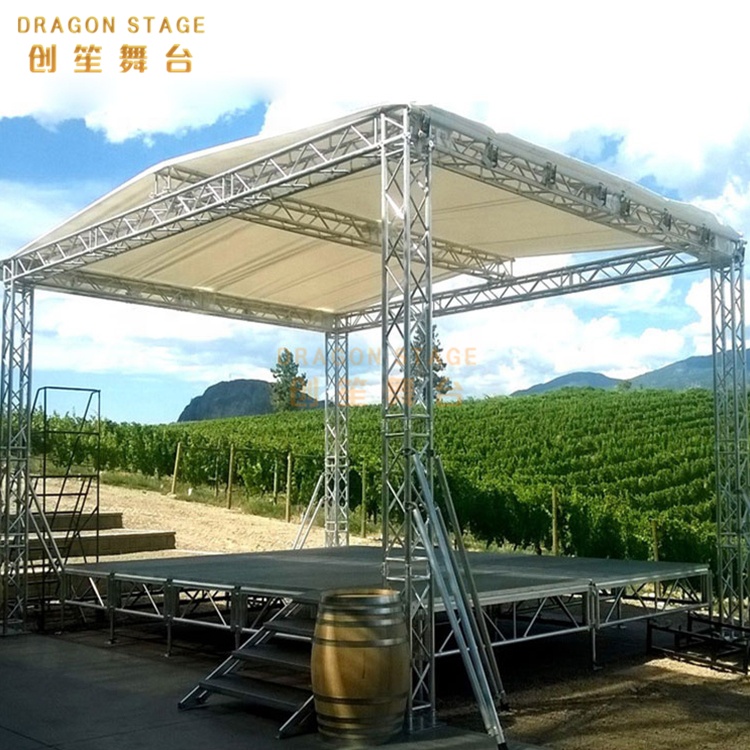 Dragonstage Aluminum Truss Outdoor Indoor Concert Stage Sale