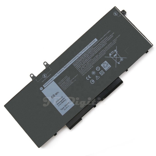 Factory Direct Replacement Laptop Batteries 3HWPP 15.2V 68Wh Stock for Dell Latitude 5501 5401 3541 Notebook Battery Low Price"