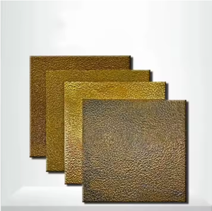 Tôle décorative en acier inoxydable EX779 Grade 201 304 316 couleur personnalisée, tôle en acier inoxydable 304 316 à motif martelé - Product Image 1
