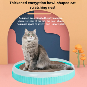 Best-seller cina di qualità resistente all'usura e alla presa giocattolo palla gatto graffio cartone cartone graffiatore gatto Scratcher pendenza - Product Image 3