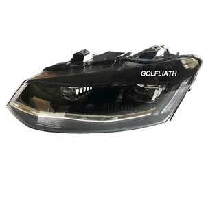 Auto LED Headlight Dynamic Head Lamp untuk V.W Polo 2011-2017