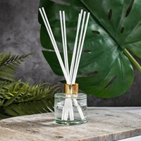 Bouteille en verre vide de diffuseur de roseau de 200ml en gros pour le parfum, le parfum, l'arôme, l'air frais