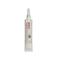 LOC TITE 573 Mastic Anaérobie Thixotrope Pâte Fluorescente UV Épaisseur Max. 0,25 mm Colle d'Étanchéité pour Joints Métalliques de Machines et Automobiles