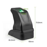 Escáner Biométrico de Huellas Dactilares USB ZK4500, Sensor de Huellas Dactilares, Lector de Huellas Dactilares USB con SDK Gratuito, Compatible con Sistemas Windows y Linux