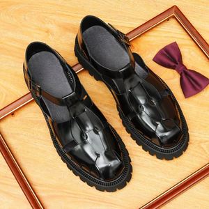 Men's Business Formal Shoes Cowhide Genuine Leather Men's Office Leather Shoes Suit Leather <b>Sneakers</b> - Product Image 1