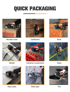 Força de fábrica Push V2 3500N-4500N 10 pcs/min Handheld Máquina De Embalagem Automática De Alta Elástica Máquina De Cintas Elétrica - Product Image 5