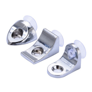Shengyuan Cabinet Shelf Support Zinc Alloy Nickel Plated Suction Cup Mount for Wardrobe Drawer Easy Installation - Product Image 1