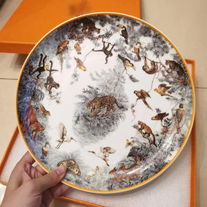 Juego de vajilla de cerámica de lujo al por mayor, juego de vajilla de porcelana de lujo, juego de vajilla de porcelana de hueso para Cena - Product Image 5