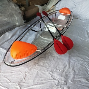 Kayak transparent LIMELIGHT avec siège flottant pour sports nautiques, kayak transparent - Product Image 1