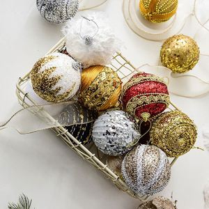 Nouveaux Ornements de Noël 2026 : Boules de Noël Colorées Incassables, Décorations Suspendues pour Arbre, Pendentifs en Mousse, Boules Peintes Colorées - Product Image 1