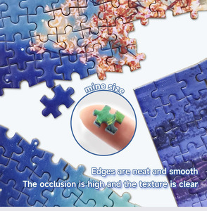 Puzzle personalizzati in 1000 pezzi Mini giocattoli Puzzle di carta stampano educativi per bambini e adulti - Product Image 5