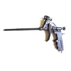 Venda quente de ferramentas manuais de alta qualidade PU espuma pistola e construção liga de zinco spray PU espuma pistola