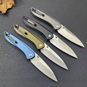 Cuchillo de bolsillo plegable BK416, herramienta multifuncional de alta dureza para autodefensa, portátil, para el hogar y exteriores. - Product Image 4