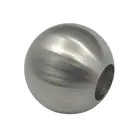 Boules décoratives de boule d'acier inoxydable en métal de PC pour le courrier de balustrade