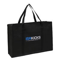 Sacs fourre-tout écologiques, recyclables, réutilisables, imperméables en PE+ non tissé, avec impression personnalisée couleur et design, taille personnalisée, à porter à l'épaule