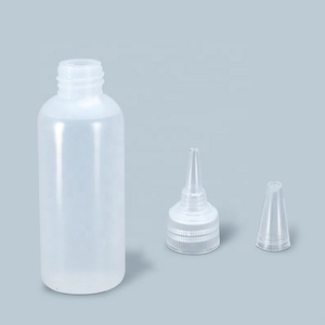 High Quality 120ml Soft Squeeze Bottle Glue <b>Plastic</b> Soft Squeeze Long Spout Bottle With Screw <b>Cap</b> - Product Image 3