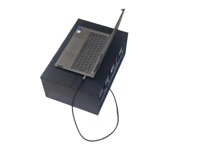 M424 24-Bay Thunderbolt 3/4 & USB4 40Gbps Enclosure Penyimpanan Aluminium 22Gbps SATA/SAS Hot Swap HDD/SSD JBOD Expansion Chassis
